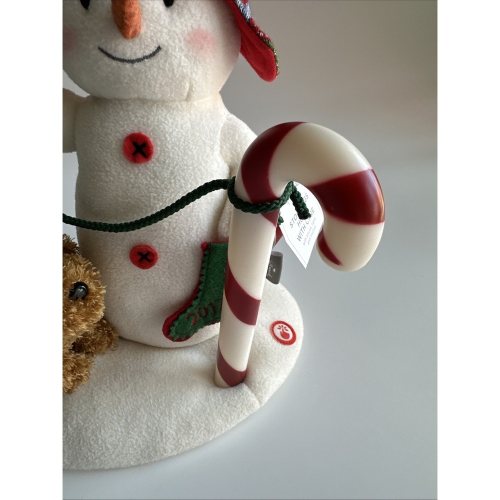 Hallmark Jingle Pals 2017 Stockings Hung with Care Music Motion Snowman WORKS - Picture 3 of 12